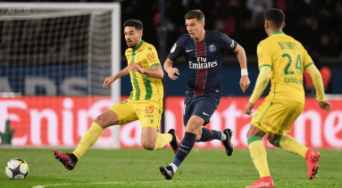 南特连胜结束,主场不敌巴黎圣日耳曼 南特连胜结束,主场不敌巴黎圣日耳曼