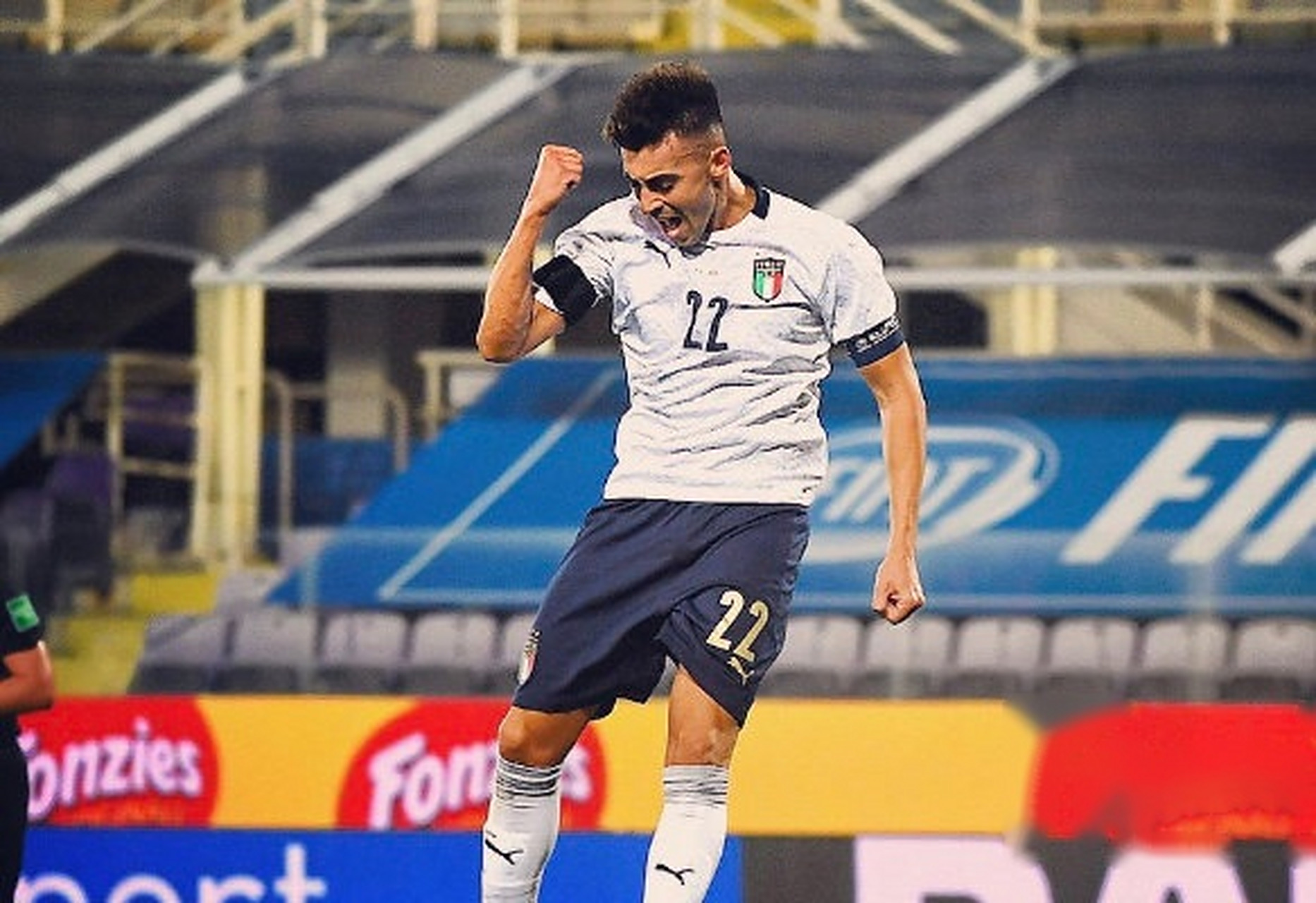 摩尔多瓦队队长发表动员演讲